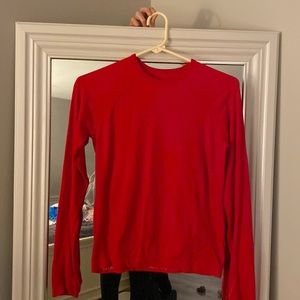 Athleta Girl Power Up Top. In the color red. Size 10/12